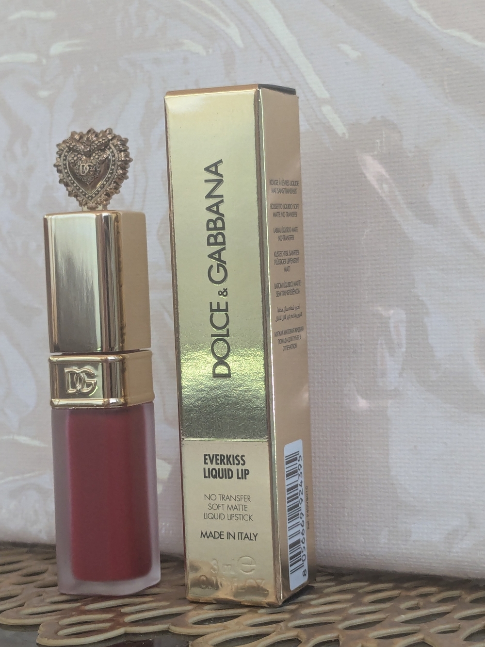 Dolce & Gabbana Everkiss Liquid Lip — Rose Red